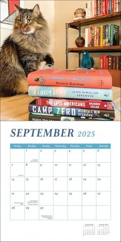 Calendar 2025 - Cats & Books
