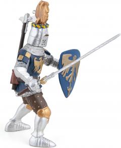 Figurina - Fantasy World - Crested blue knight