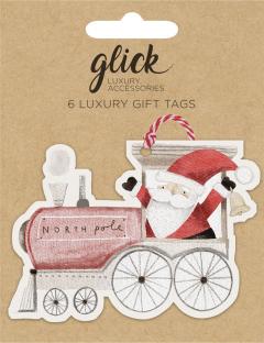 Set 6 etichete pentru cadou - All Aboard