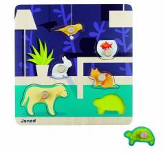 Janod Happy Animo Wooden Puzzle