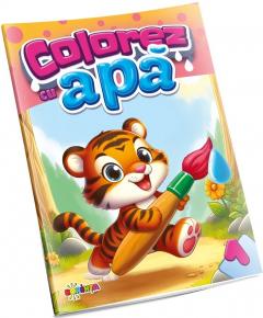 Colorez cu apa 1 - Tigru