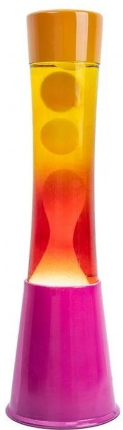 Lava lamp - Roz/Portocaliu