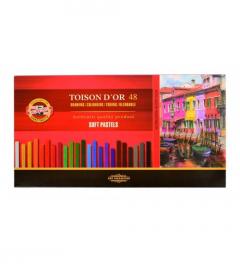 Set creta uscata -  Soft Pastel Toison D'or 48 culori / K8586-48