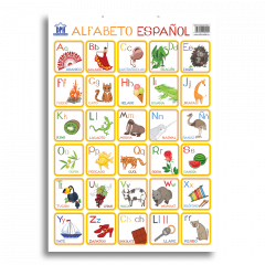 Plansa - Alfabetul ilustrat al limbii spaniole