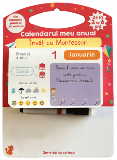 Calendarul meu anual. Invat cu Montessori