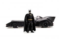 Set 2 masini metalice - Batmobile si figurina Batman