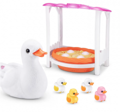 Jucarie de plus interactiva - Mama rata si bobocii sai