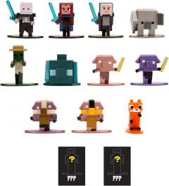 Figurina - Nano Metalfigs - Minecraft Legends (produs tip surpriza - pret pe bucata)