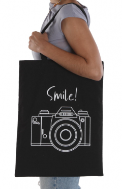 Tote Bags - Smile - Shopping Bag