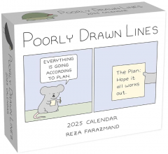 Calendar 2025 - Poorly Drawn Lines
