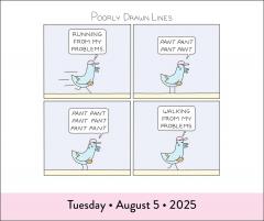 Calendar 2025 - Poorly Drawn Lines