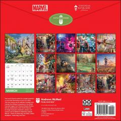 Calendar 2025 - Marvel by Thomas Kinkade