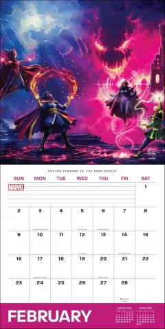 Calendar 2025 - Marvel by Thomas Kinkade