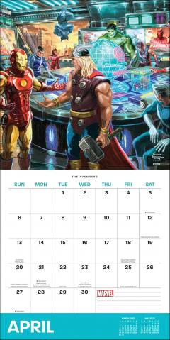 Calendar 2025 - Marvel by Thomas Kinkade