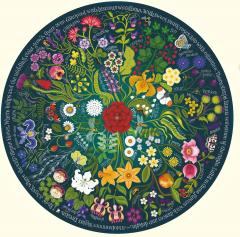 Puzzle 1000 piese - Shakespeare's Flowers