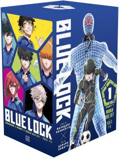 Blue Lock Season 1 Part 1 Manga Box Set - Volume 1-6