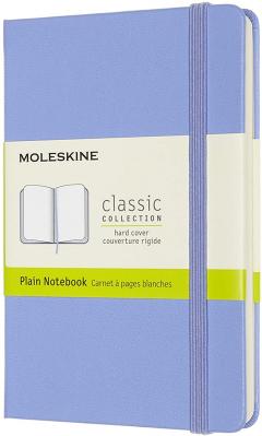 Carnet Moleskine - Classic Plain Pocket Notebook Hardcover - Hydrangea Blue