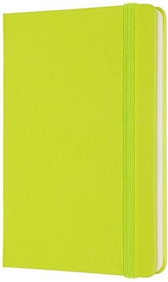 Carnet - Moleskine Classic  - Pocket, Hardcover, Plain - Lemon Green