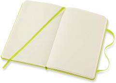 Carnet - Moleskine Classic  - Pocket, Hardcover, Plain - Lemon Green