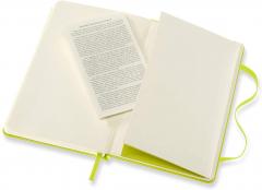 Carnet - Moleskine Classic  - Pocket, Hardcover, Plain - Lemon Green