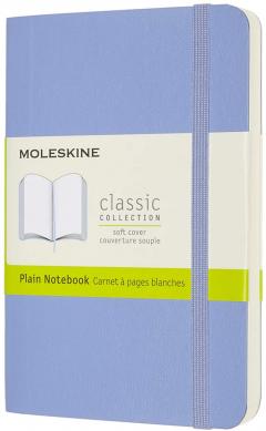 Carnet Moleskine - Hydrangea Blue Pocket Plain Soft