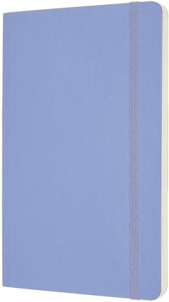 Carnet - Moleskine Classic - Large, Soft Cover, Plain - Hydrangea Blue