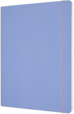 Carnet - Moleskine Classic - XL, Soft Cover, Plain - Hydrangea Blue