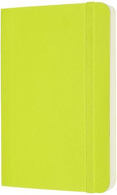 Carnet - Moleskine Classic - Pocket, Soft Cover, Plain - Lemon Green