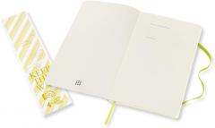 Carnet - Moleskine Classic - Large, Soft Cover, Plain - Lemon Green