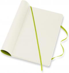 Carnet - Moleskine Classic - Large, Soft Cover, Plain - Lemon Green