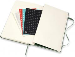 Agenda 2020-2021 - Moleskine 18-Month Weekly Notebook Planner - Green, Large, Hard Cover