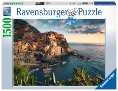 Puzzle 1500 piese - View of Cinque Terre, Italy