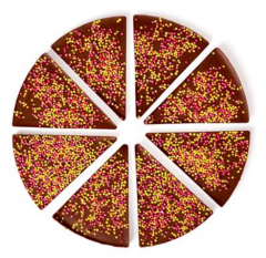 Ciocolata - Milk Choco Pizza - Party Mix