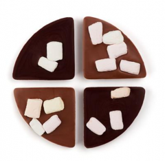 Ciocolata - Chocolate Pizza - Marshmallow