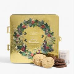 Selectie de biscuiti si ceai - Craciun