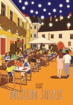 Carte postala - Carturesti x Ana Popescu - Cluj Museum Square