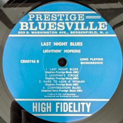 Last Night Blues - Vinyl