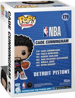 Figurina - Pop! NBA: Detroit Pistons - Cade Cunningham