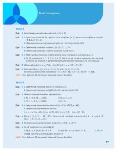 Matematica Partea I - Clasa a VI-a