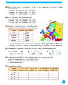 Matematica - Noua culegere pentru clasa a III-a, Exercitii, probleme, jocuri