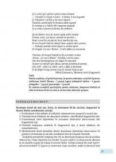 Bacalaureat subiectul I si al II-lea - 70 de teste pentru evaluarea curenta