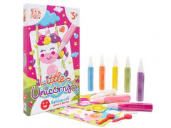 Kit desen cu marmura - Micii unicorni