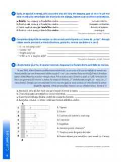 Caietul inteligent - Limba romana. Comunicare, clasa a VII-a