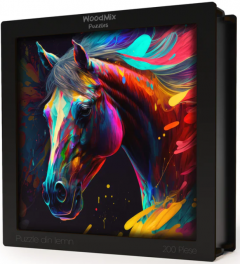 Puzzle din lemn - Cal