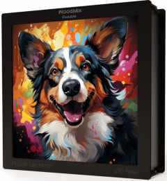 Puzzle din lemn - Cardigan Welsh Corgi 2