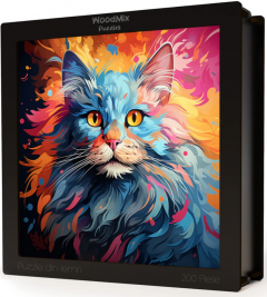 Puzzle din lemn - Turkish Angora 5