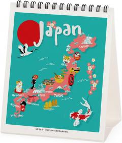 Calendar de birou 2025 - Let's Travel the World