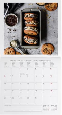 Calendar de perete 2025 - Coffee & Chocolate