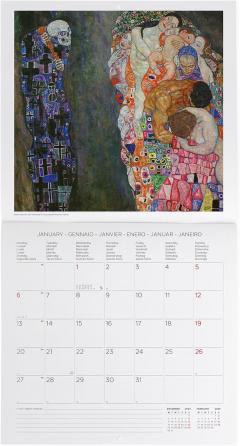 Calendar de perete 2025 - Gustav Klimt