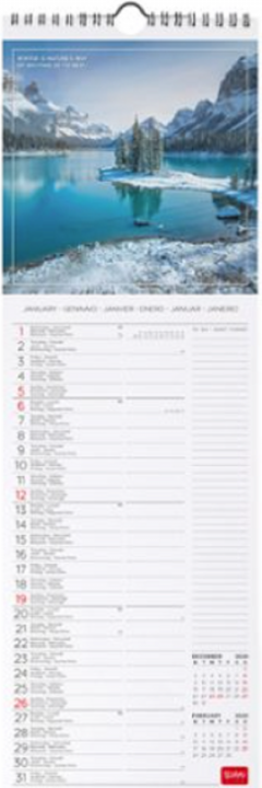 Calendar de perete 2025 - Four Seasons